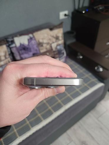 osh iphone: IPhone 15 Pro, Б/у, 512 ГБ, Natural Titanium, Защитное стекло, Коробка, 95 % — 6