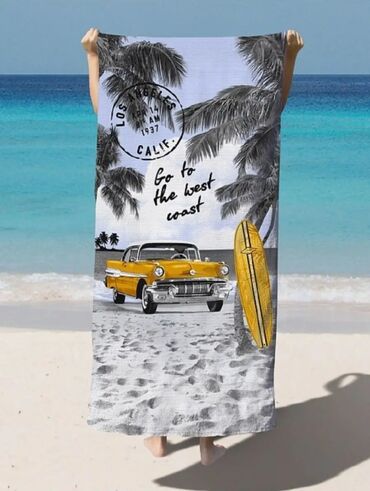 Другой текстиль: Пляжное полотенце Полностью состоит из 100% натурального хлопка — 4