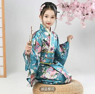 Карнавальные костюмы: Детский традиционный костюм в восточном стиле — кимоно/юката Цена — 10