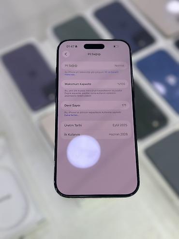 iphone 8 plu: IPhone Air, 256 GB, Qara, Face ID — 3