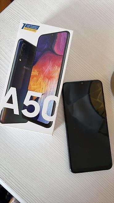 galaxy a50: Samsung Galaxy A50, 64 GB, rəng - Mavi, Barmaq izi — 1