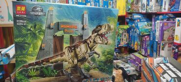 игрушки динозавры: Лего Ти-рекс 3156 деталей.номер 11338 Бела Лари Динозавр.Огромный В
