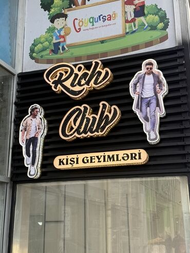 Digər biznes avadanlığı: Reklam işləri -Qabariq hərflər -orsteklo hərflər -Setka hərflər -…