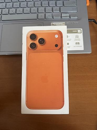 note 7 pro: IPhone 17 Pro Max, Новый, 512 ГБ, Оранжевый, Кабель — 1