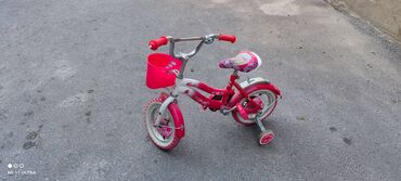 детский велосипед байк: Б/у Четырехколесные Детский велосипед 12", скоростей: 1