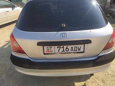 Унаа: Honda Civic: 2001 г., 1.6 л, Автомат, Бензин, Хетчбек — 2