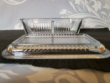 Ostalo posuđe: Posuda nova staklena za margarin,maslac itd. Posuda na lalafo.rs — 7 Ostalo posuđe: Posuda nova staklena za margarin,maslac itd. Posuda — 7