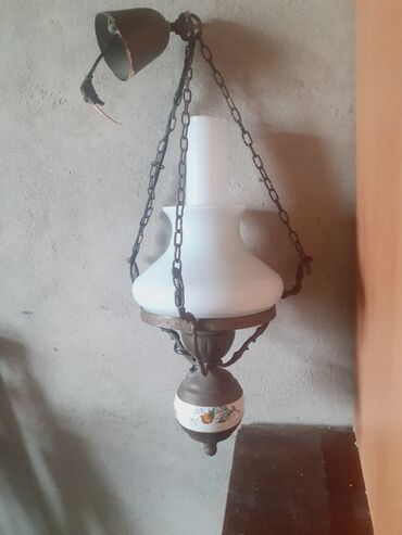 günəş enerjisi ilə işləyən işıqlandırma sistemləri: Çılçıraq, 1 lampa, Metal