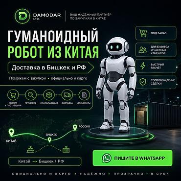 робототехники: Доставка роботов из Китая в Бишкек и РФ. Помощь с закупкой, карго — 1