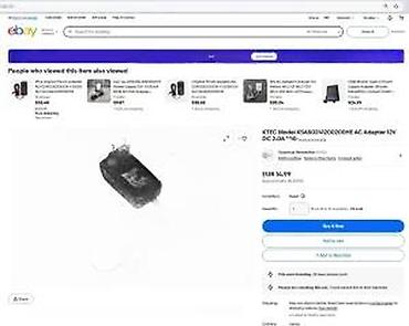 Adapteri i punjači za laptop: Ktec AC adapter 9V 2A - Model: KSAHE (oznaka na kućištu P1113) - — 9