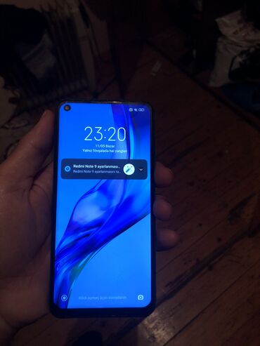 Xiaomi Redmi Note 9S, 128 GB, rəng - Göy, 
 Barmaq izi