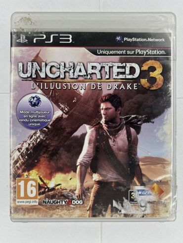 Oyun diskləri və kartricləri: Uncharted 3 ( TÜRKCƏ DUBLAJLI ) PS3 Oyun Diski. 25M satılır