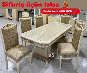 старые стулья: MDF masa ölçü 93×2+6 oturacaq ✅ Parça seçimi mövcuddur 🚚 Çatdırılma və