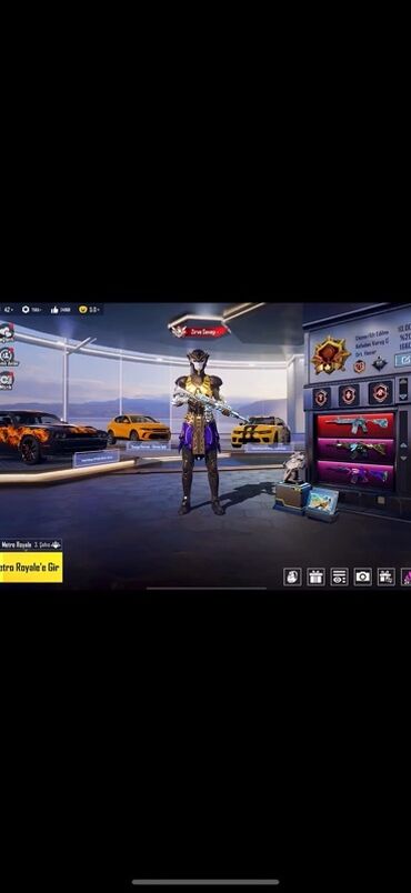 Видеоигры и приставки: PUBG Mobile hesabı – yüksək səviyyəli kosmetikalar və zəngin inventar