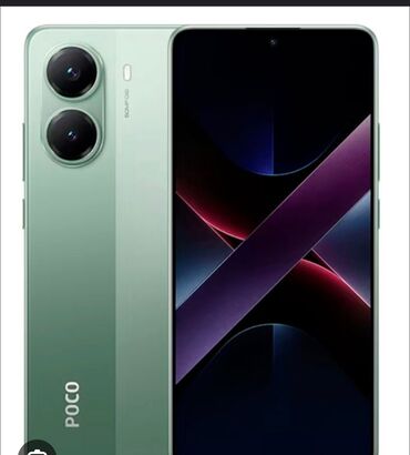 Poco: Poco X7 Pro, Б/у, 256 ГБ, цвет - Зеленый, 2 SIM