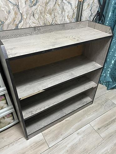 Открытый стеллаж/комод с полками.размеры:80см/80см/27см - Материал