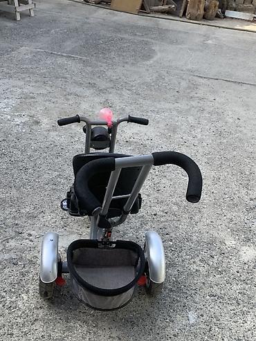 velosiped 3 teker: Kiçik uşaq üçün maçalkalı oturacağıda var taxılı deyil sadəcə Ön — 7
