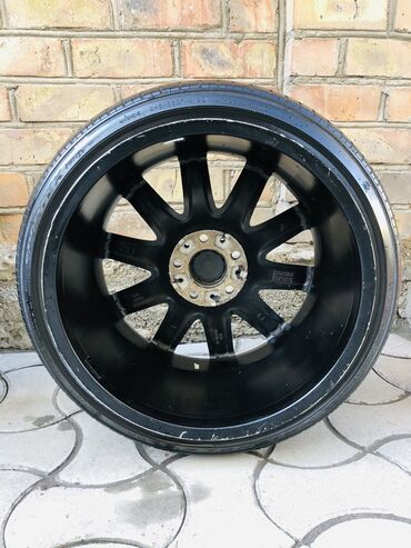 Шины: Продаю диски Borbet 95 стиль (арбуз) original R19 перед 9j 245/35/19 — 9