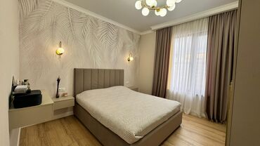 продажа домов в городе бишкек: 93 м², 4 комнаты, Свежий ремонт С мебелью, Кухонная мебель