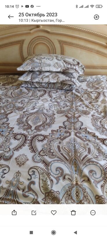 Комплекты постельного белья: Постельное бельё хлопок 100%, можно под заказ at lalafo.kg — 11 Комплекты постельного белья: Постельное бельё хлопок 100%, можно под заказ — 11