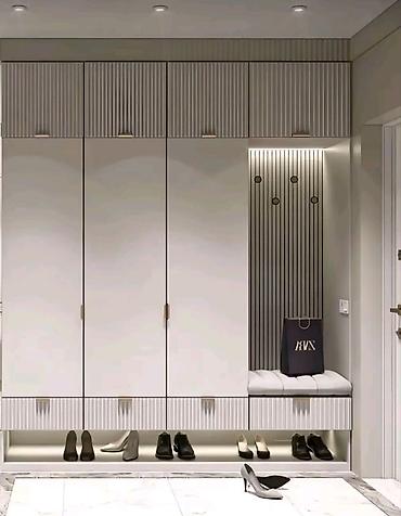 Гарнитуры для прихожей: Современная мебель для прихожей и гостиной на заказ - Комплект для — 3