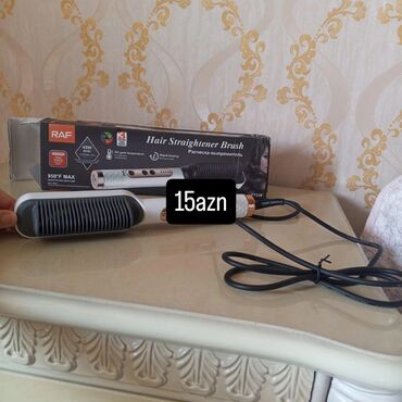 тепловентилятор купить в баку: RAF Hair Straightener Brush – saç düzləşdirən daraq - 45W güc - 6