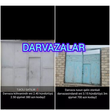 Darvazalar: Darvazalar, Həyət üçün, İşlənmiş, Mexaniki