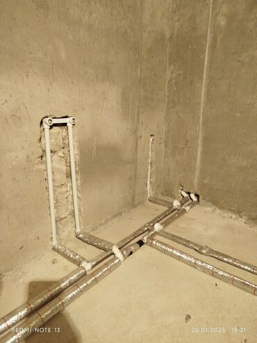 Su təchizatı: Santexnik ustası hər növ santexnik işlərin görülməsi isti soyuq suyun — 25