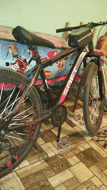 Dağ velosipedləri: SAFT marka dağ velosipedi - Geniş profilli 26" təkərlər, disk — 9