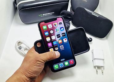 Apple iPhone: IPhone Xr, Б/у, 256 ГБ, Jet Black, Зарядное устройство, 100 % — 1