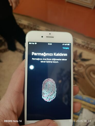 Apple iPhone: IPhone 6s, 32 GB, Gümüşü, Barmaq izi — 5