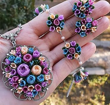 Наборы украшений: Новинка Комплекты: подвеска на цепочке, серьги, браслет; в некоторых — 11