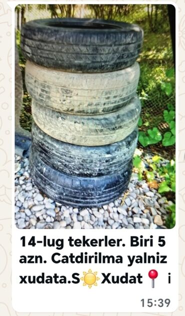 Disk təkərlər: Bir ədədi. 5 azn. Çatdirilma yalniz Xudata