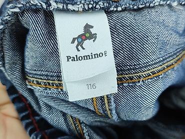 chicaca spodnie: Spodnie jeansowe, Palomino, 5-6 lat, 116, stan - Bardzo dobry — 4