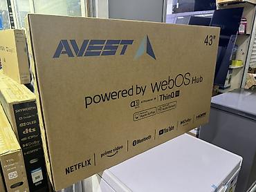 lg v40 thinq: Телевизор AVEST 43" Smart TV (модель 43FHD77) на базе webOS Hub — 3