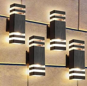 Rasveta: Fasadna lampa fasadu BAŠTU BAŠTE 2x E27 IP65. 11-20% PROLEĆNA — 7