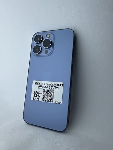 айфон 13 про макс бу цена в бишкеке: IPhone 13 Pro, Колдонулган, 256 ГБ, Sierra Blue, 83 %