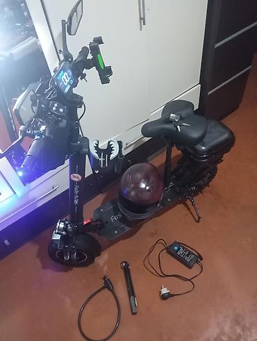 su skuter satisi: Elektrikli skuter – Foster RS7 Xüsusiyyətlər: - Güclü ön LED fənər və — 6