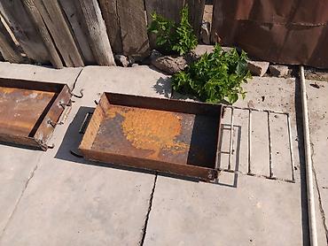 2 el esyalar: Məhsul: Metal manqal qutuları (3 ədəd) - Material: qalın poladdan — 2
