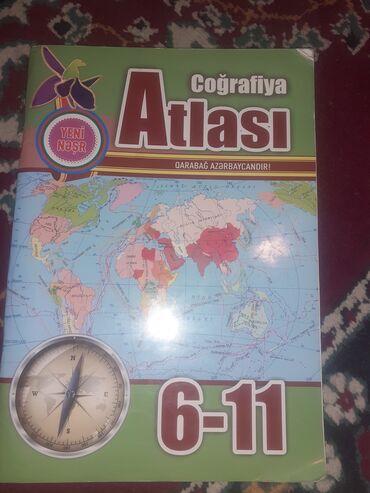 yeni gunesli: Salam.6-11 ci sinif coğrafiya atlası 6.50 dir 3m ya satilir yenidir