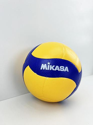 ucuz top: №: 8704 Məhsulun adı: Voleybol topu Mikasa A-4, sarı/göy Brend: Mikasa — 1