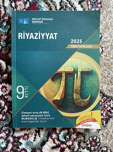 Testlər: Məhsul: Riyaziyyat – 2025 Test Toplusu (DİM) - Nəşriyyat: Dövlət — 1