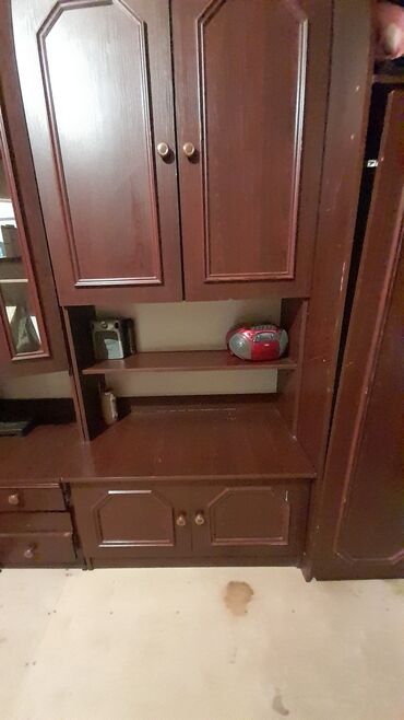 шкаф встроенный: Б/у, 2 двери, Распашной, Прямой шкаф, Азербайджан