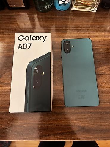 samsung a07 qiymeti: Samsung Galaxy A07, rəng - Yaşıl, Barmaq izi — 2