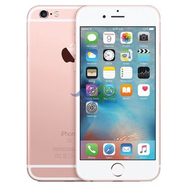 Apple iPhone: IPhone 6s Plus, Новый, 64 ГБ, Розовый, Зарядное устройство, Защитное стекло, Чехол, 100 %