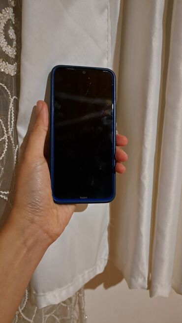 Apple iPhone: Redmi Note 8, 64 GB, rəng - Göy, Barmaq izi