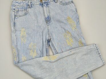 jeansy w plamy: Jeansy, Pull and Bear, S (EU 36), stan - Dobry