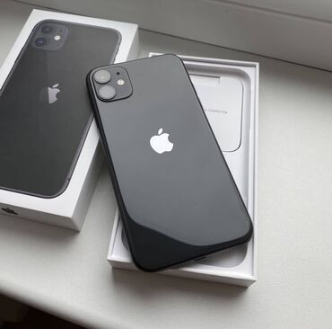 новый айфон 11 цена в бишкеке: IPhone 11, Новый, 128 ГБ, Черный, Зарядное устройство, Защитное стекло, Чехол, 100 %