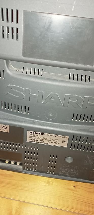 berlin televizor: Sharp VT-1480B kineskop TV - Model: VT-1480B (Video TV) - Giriş — 1