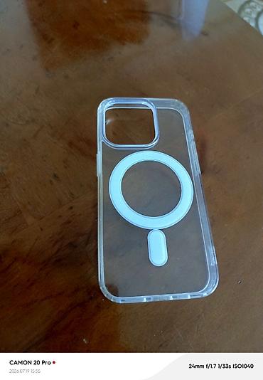 iphone 15 islenmis: IPhone üçün maqnitli (MagSafe uyğun) qoruyucu örtüklər dəsti - — 1